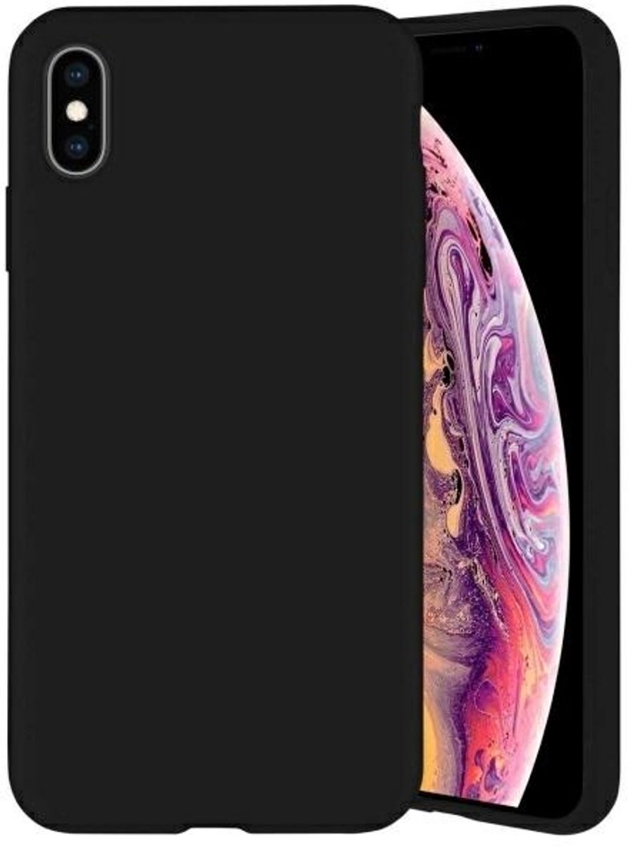 Beline Siliconen Hoesje Redmi Note 9 Pro zwart/zwart Xiaomi