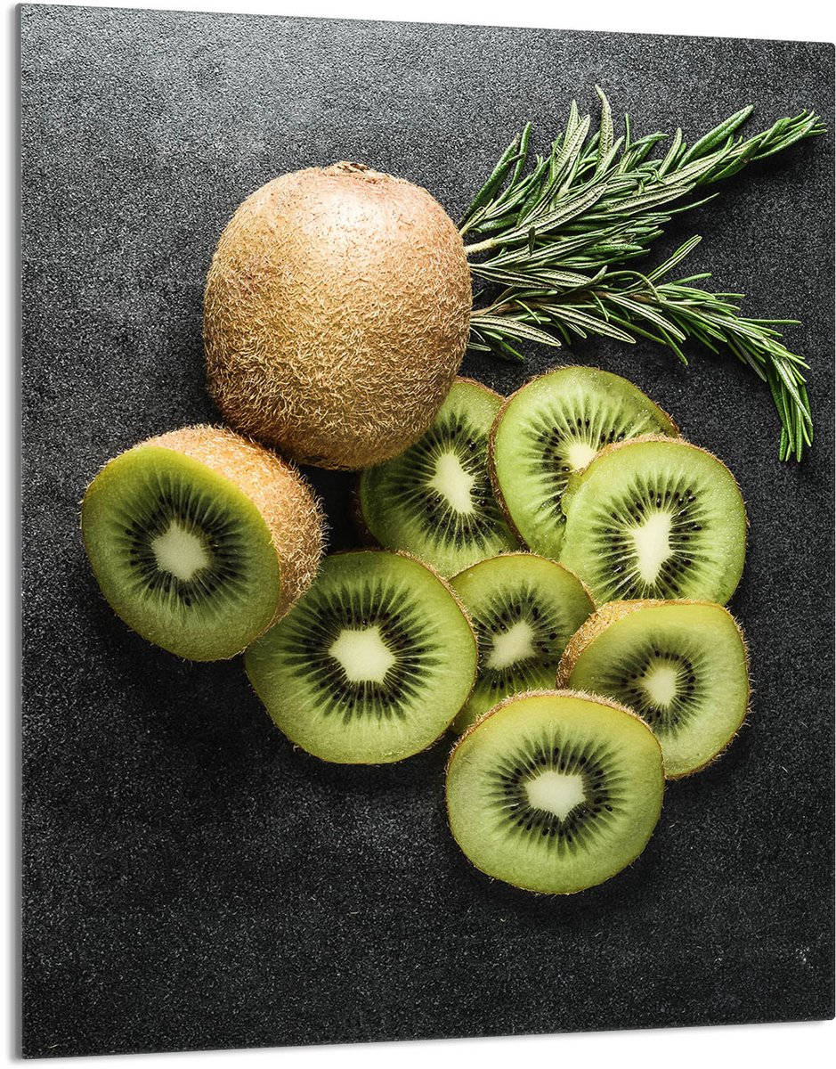 TMK ArtDeko - Snijplank Glas - 40x52 cm - Kiwi - Duurzaam - Veilig