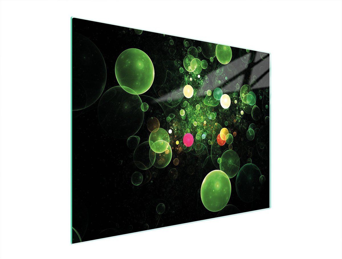 TMK ArtDeko - Snijplank Glas - 52x40 cm - Veelkleurig - Antislip