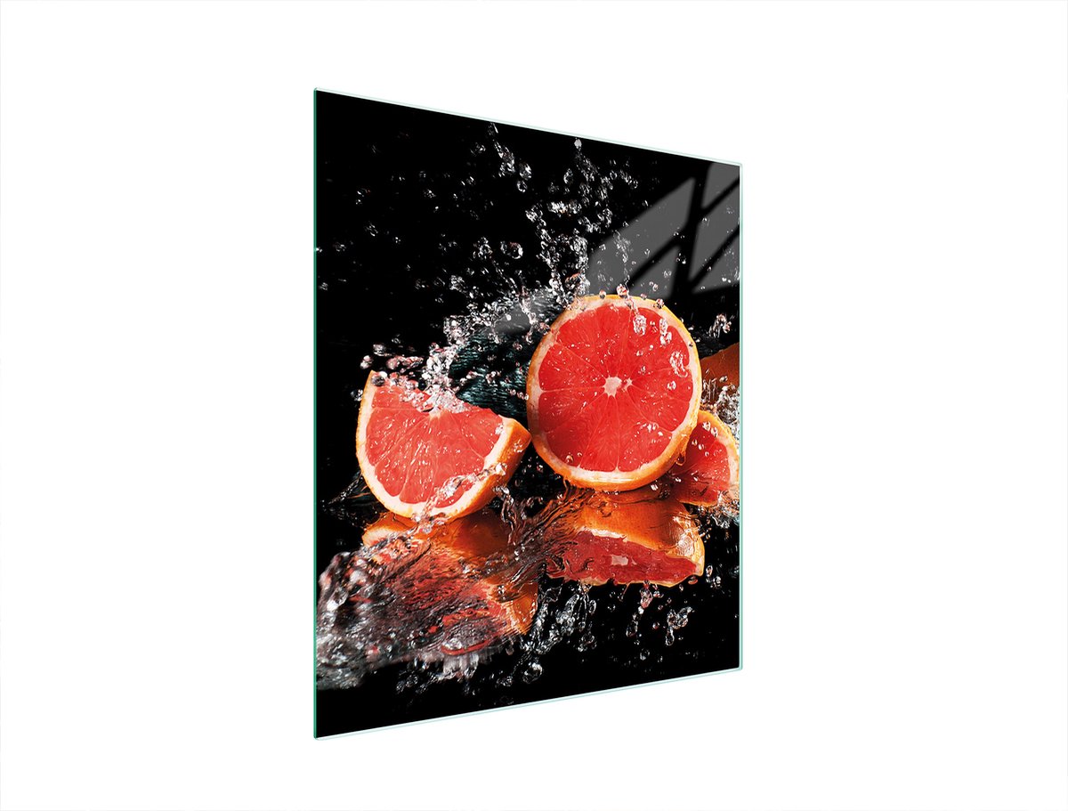 TMK ArtDeko - Grejpfrut - Snijplank - Glas - 45x52 cm
