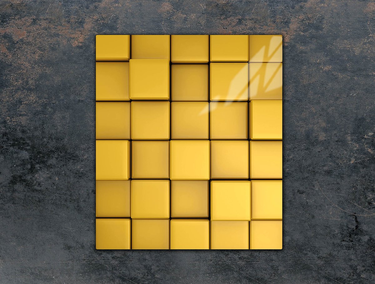 TMK ArtDeko - Snijplank - 45x52 cm - Glas - Hartvormig