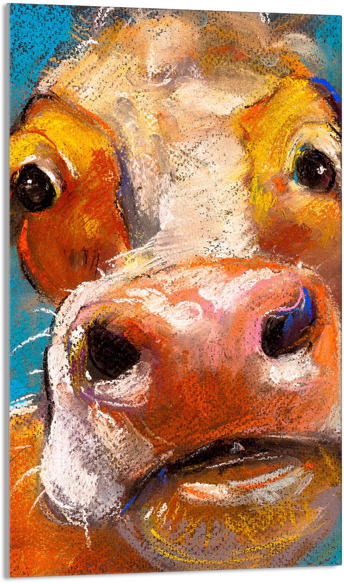 TMK ArtDeko - Snijplank - Glas - 30x52 cm - Kleurige Print