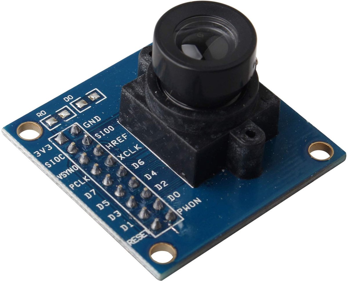Allecto - VGA OV7670 CMOS Camera Module 0.3MP met I2C Interface voor Arduino