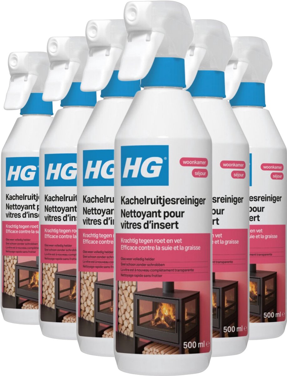 Bol.com HG Kachelruitjes Reiniger - 6 x 500 ml - Voordeelverpakking aanbieding
