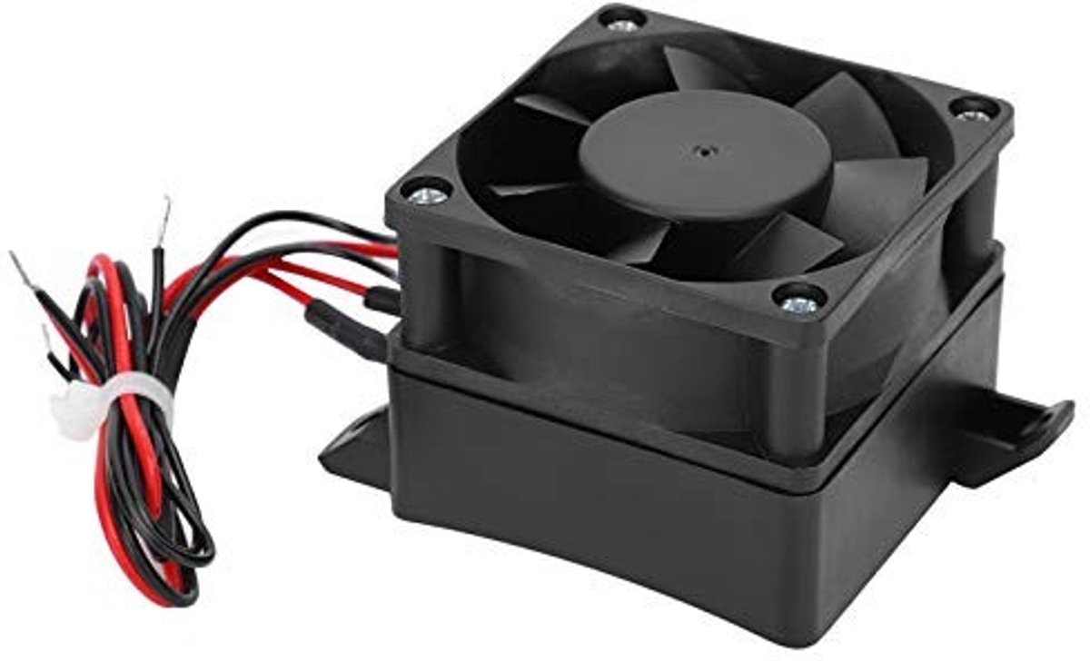 Allecto - Luchtverwarmer - Elektrische Kachel - Compact en efficiënt - 220 V - Keramische verwarming - Ideaal voor thuis en onderweg - 300 W