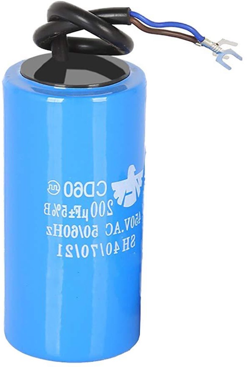 Startcondensator - Motorcondensator - Motoren Starten - Explosieveilig Ontwerp - 400uF 450V - Blauw
