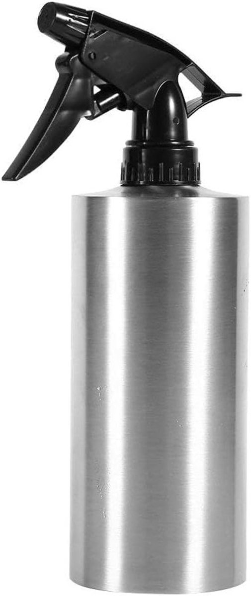 Stainless Steel Plant Spray Bottle voor Planten, Water Spray Fles voor Bloemen en Schoonmaakoplossingen (550ml) met Ergonomisch Ontwerp en Verstelbare Verneveling
