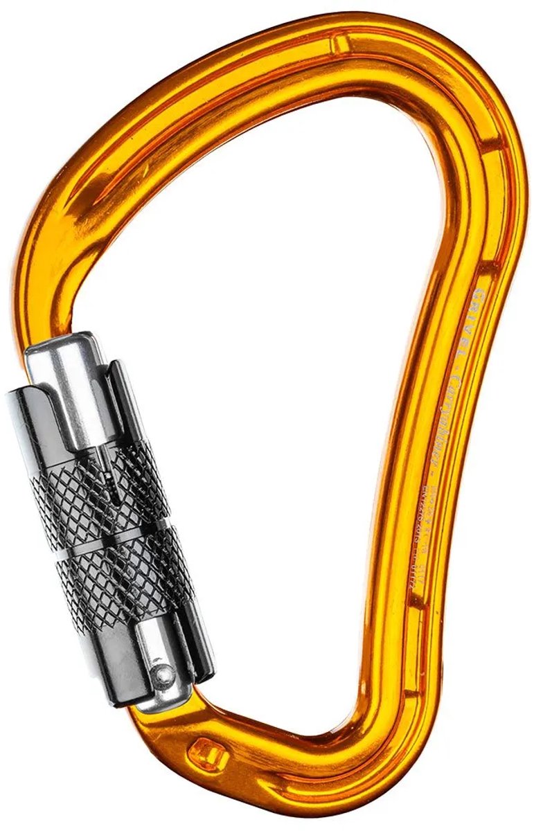 Grivel K18t Karabijnhaak Goud