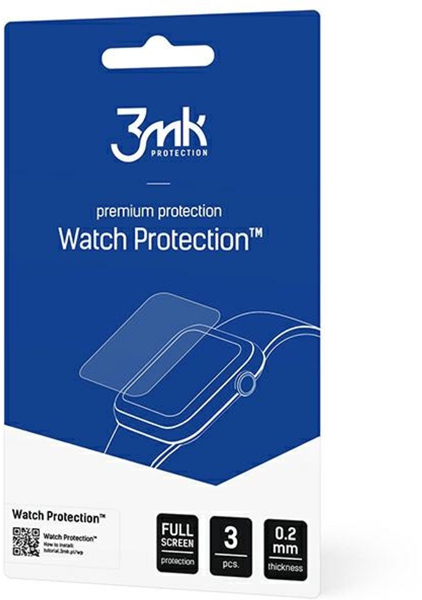 Rubicon RNCE85 - 3mk Watch Protection v. FlexibleGlass Lite