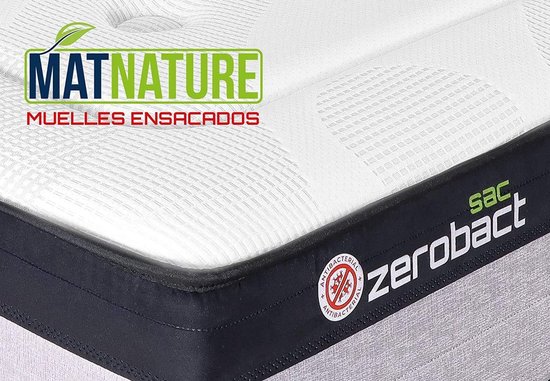 Elastische Matras - Pocketvering Matras - Comfortabel Slapen - Hoge Stevigheid - 135x200cm - Geel — afbeelding 4