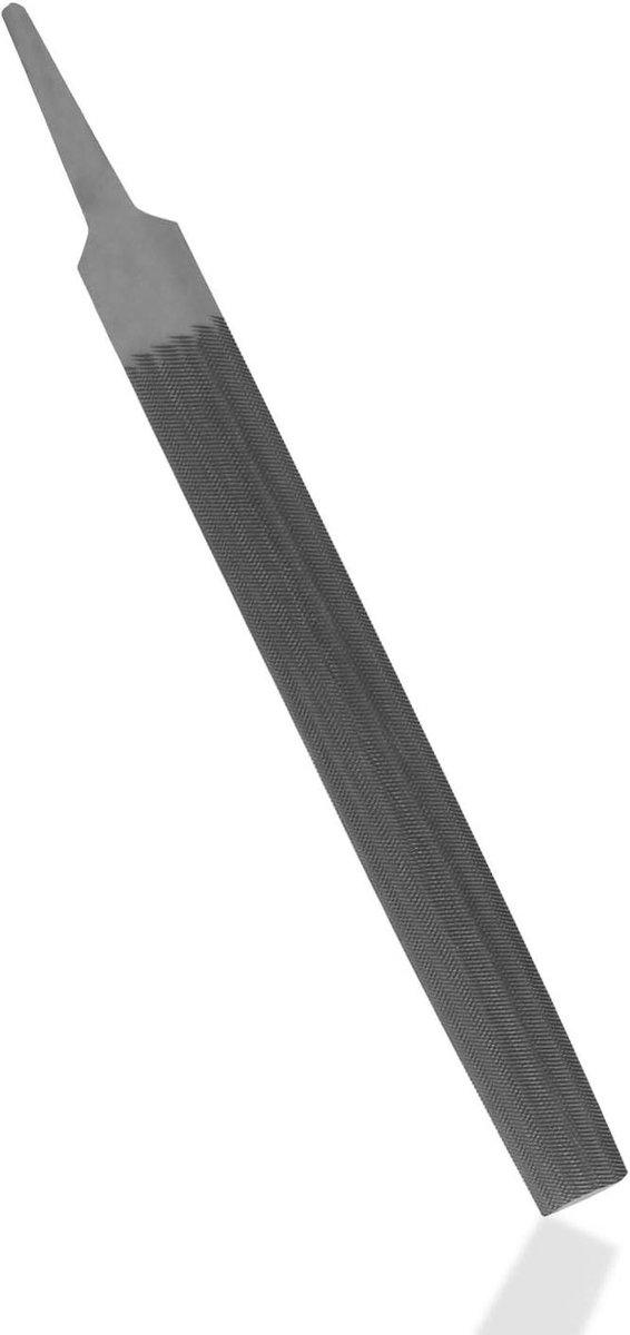 Halfronde Handvijl - Metaalvijl Houtvijl - Metaal Hout Bewerken - Dubbel Gesneden Tanden - 6 inch - Zilver