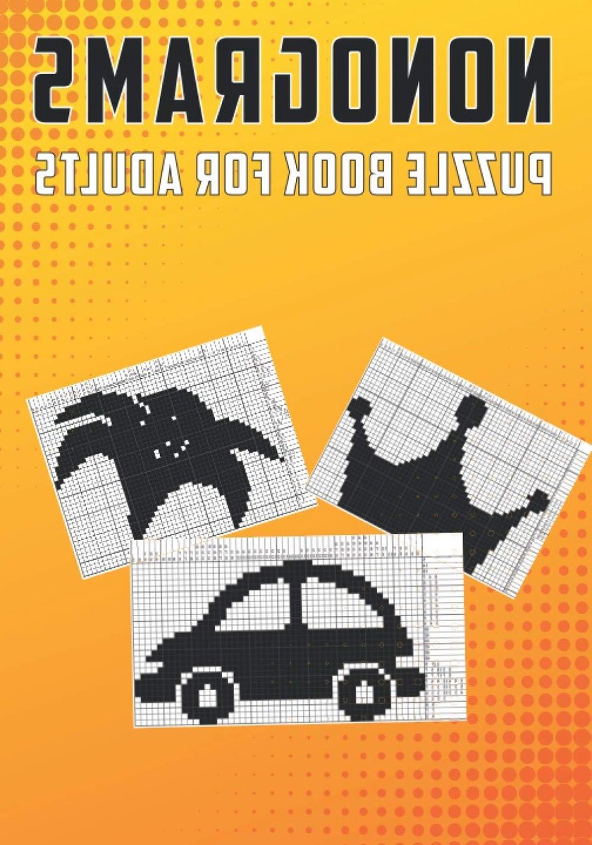 Nonogrammen Puzzelboek - Logische Puzzels - Hersenen Trainen - Variërende Moeilijkheidsgraad - 7 x 10 Inch - Mat Zwart