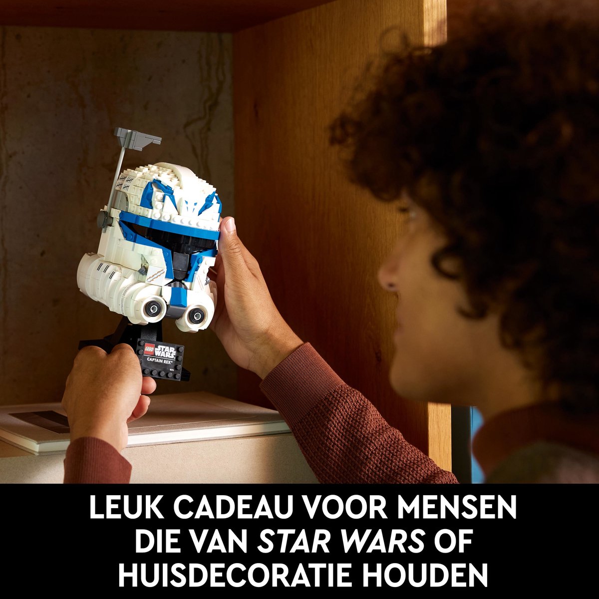 LEGO Star Wars Captain Rex Helm Set voor Volwassenen, The Clone Wars Collectible - 75349 — afbeelding 10