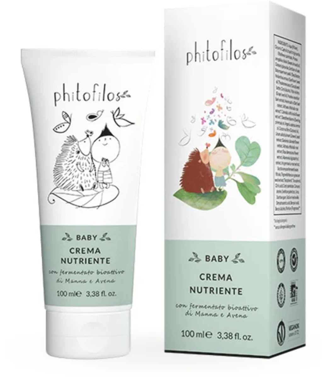 Gecertificeerde baby voedende creme - uiterste zacht voor de huid - haver- teunisbloem - calendula 100gr