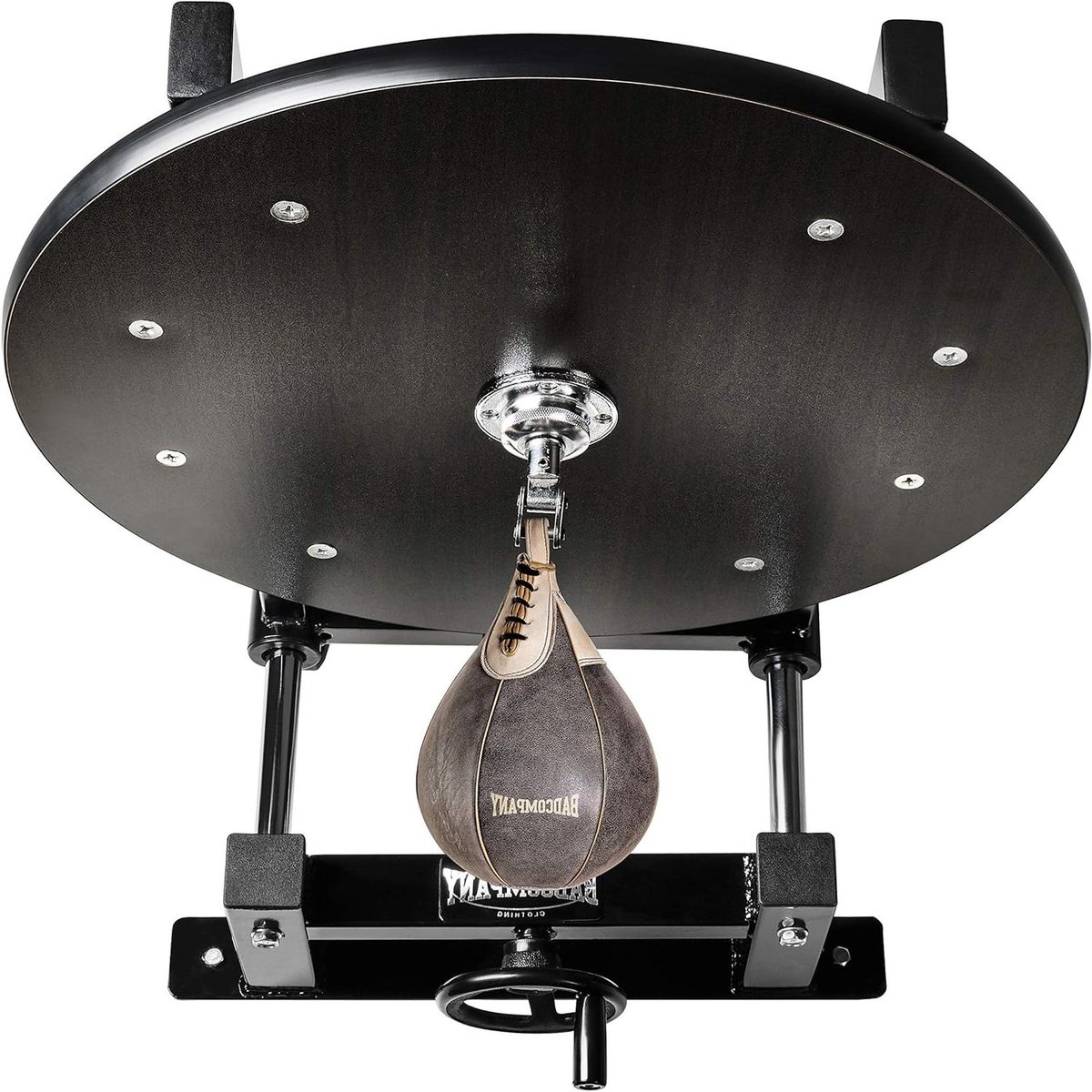 Speedball Platformset - Bokszakplatform Bokstrainer - Wandmontage Boksen - Traploos Instelbaar - 77x59.5 cm - Zwart