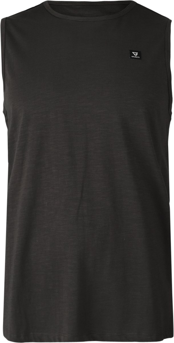 Brunotti Malaku-Slub Singlet Pirate Heren 100% Slubkatoen Ademend XXL Zwart