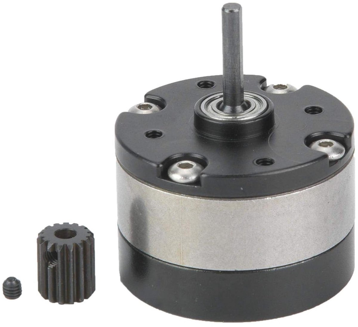 Krachtige Gear Motor - RC Motor - RC Transmissie - Metaal Constructie - 540 Formaat - Zwart