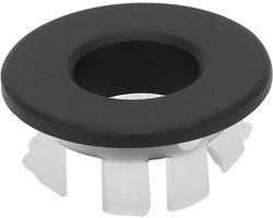 Wasbak Overloop Ring - Gootsteen Inzetstuk - Voorkomt Overstroming - Stabiel Gespdesign - Zwart