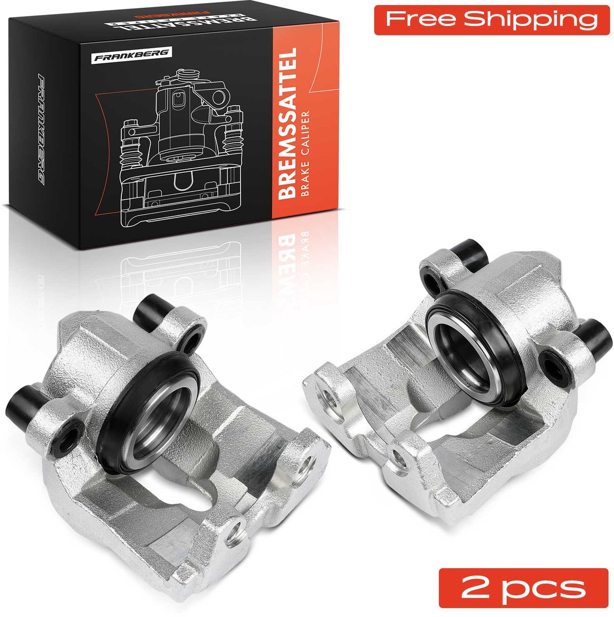 Frankberg 2x Remklauw Vooras voor Ford Maverick Mazda Tribute EP