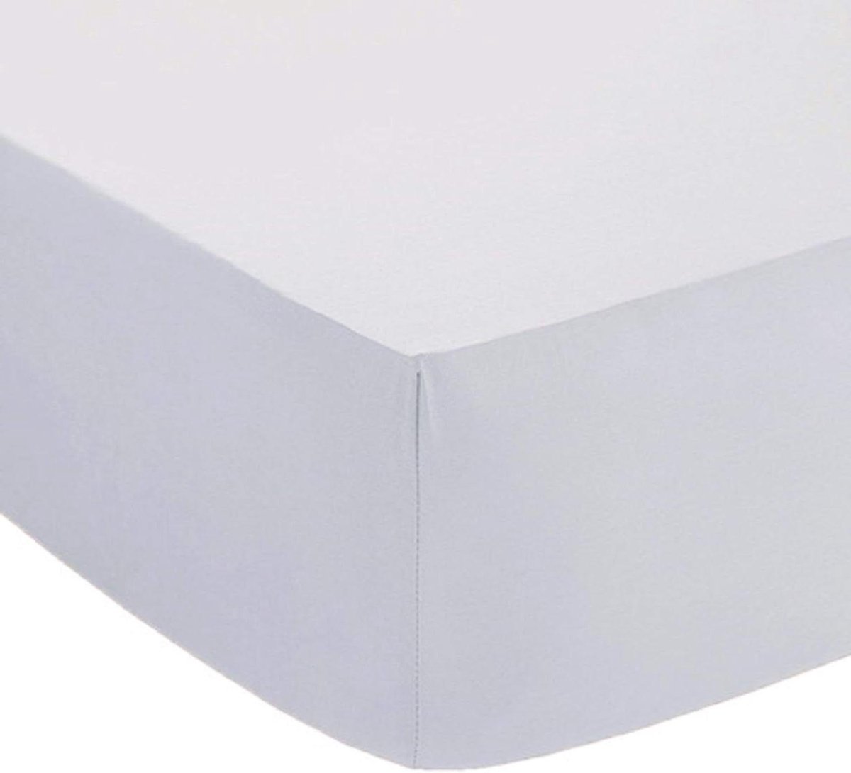 Hoeslaken - Kussensloop - Slaapkamer - Machinewasbaar 40c - 90 x 190 cm - Wit