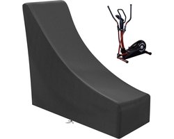 Protective Cover for Elliptical Cross Trainer, Waterproof, Cross Trainer, Windproof, Cross Trainer with Rope, 210D Oxford Fabric, Dustproof, Durable (175 x 70 x 60/175 cm, Black)