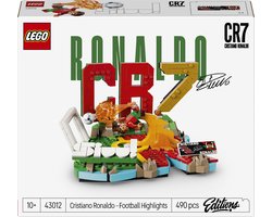 LEGO Editions - Cristiano Ronaldo - Voetbalhoogtepunten CR 7 Voetbal Bouwpakket voor Kinderen - 43012