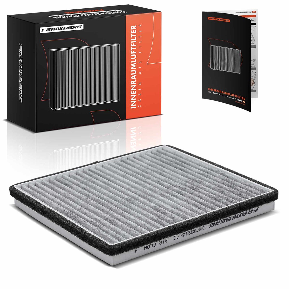 Frankberg 1x interieurfilter actiefkoolfilter voor Chevrolet