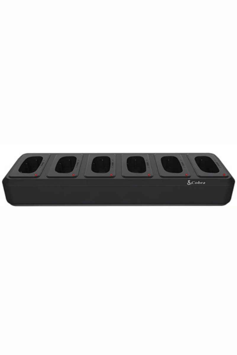 Set van 18 Cobra PX650 UHF PMR446 portofoons met multilader en D-shape oortje