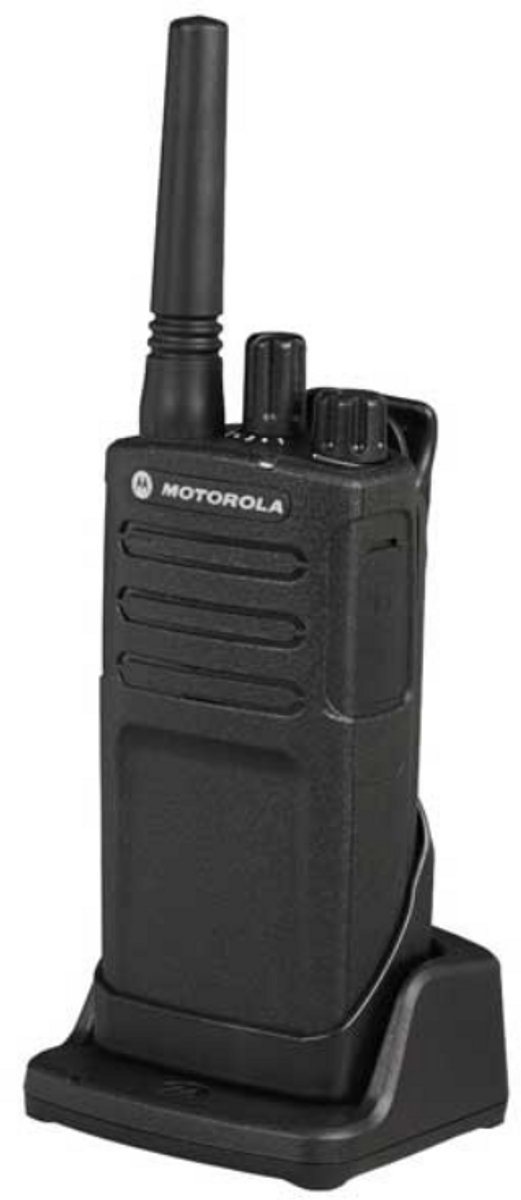 Set van 18 Motorola XT420 UHF IP55 PMR446 Portofoon met laders