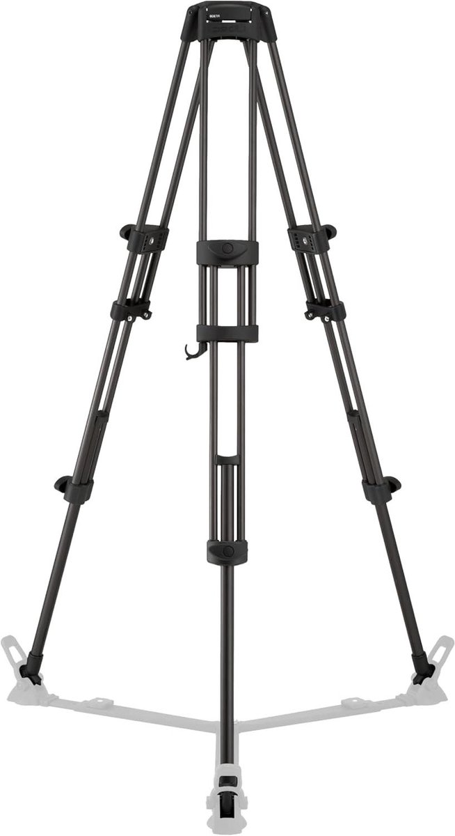 Videostatief - Driepoot Statief - Stabiele Filmopnames - Hoge Laadcapaciteit - 405 tot 1505 cm - Zwart