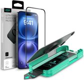 ESR Armorite Screen Protector Geschikt voor Apple iPhone 16 - 9H Tempered Glass - Case Friendly - Flawless Fit Tray - Gemakkelijke Installatie
