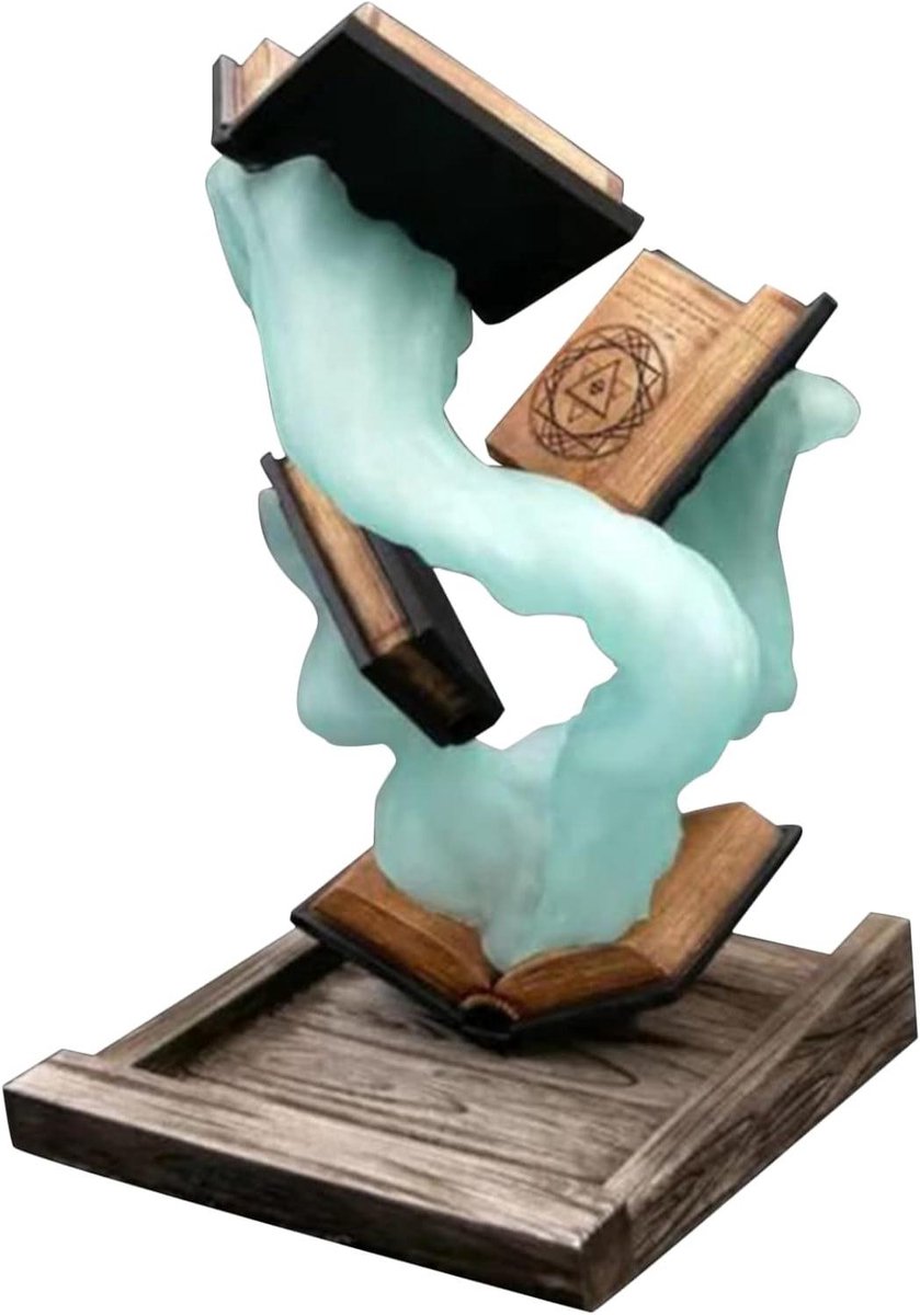 Dobbelsteen Toren - Dobbelbak Dobbelbakje - Rollenspellen Spelen - Met Dienblad - 8 x 15 x 8 cm - Groen