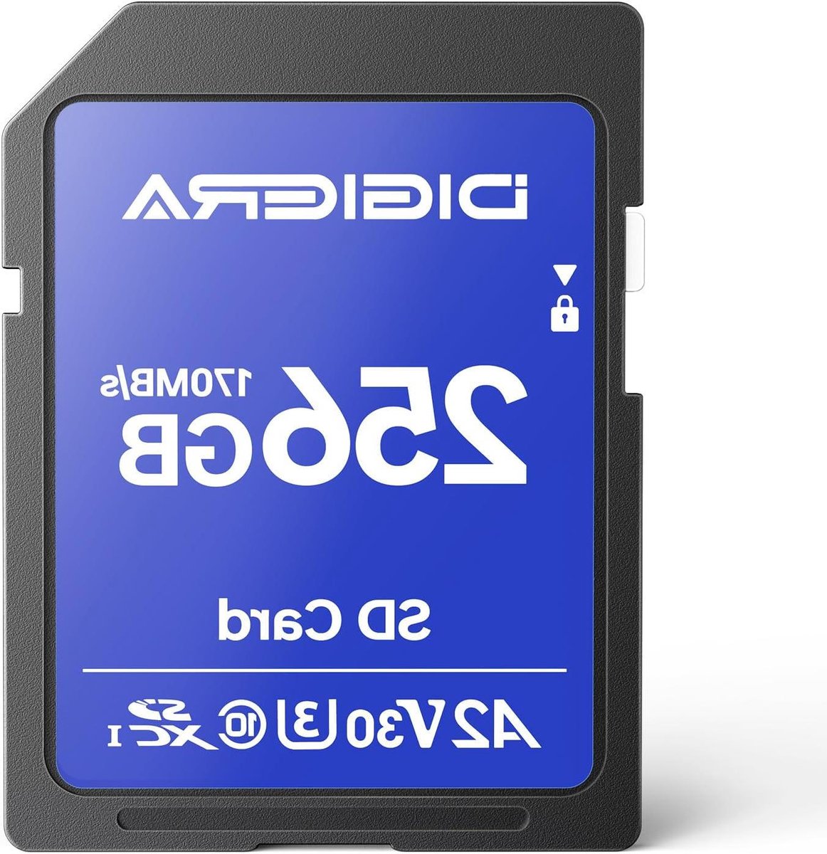 SDXC Geheugenkaart - SD-kaart Camera - Opslag Uitbreiden - Hoge Snelheid 170MB/s - 256 GB - Blauw