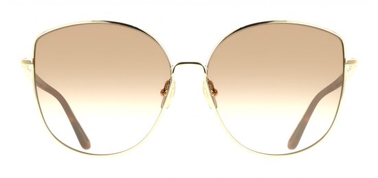 Ferragamo SF339S Gold/brown ochre gradient 60/15/145 WOMAN Zonnebrillen — afbeelding 5
