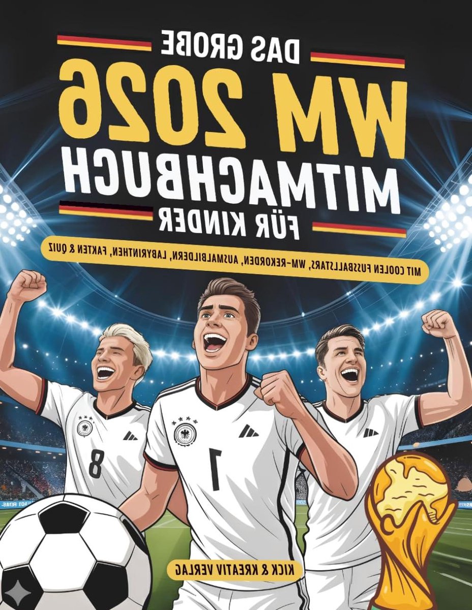 Mitmachbuch Fußball WM - Fußballbuch Kinder - Voetbal Plezier - Met Sterren en Quiz - 97 Pagina's - Niet gespecificeerd