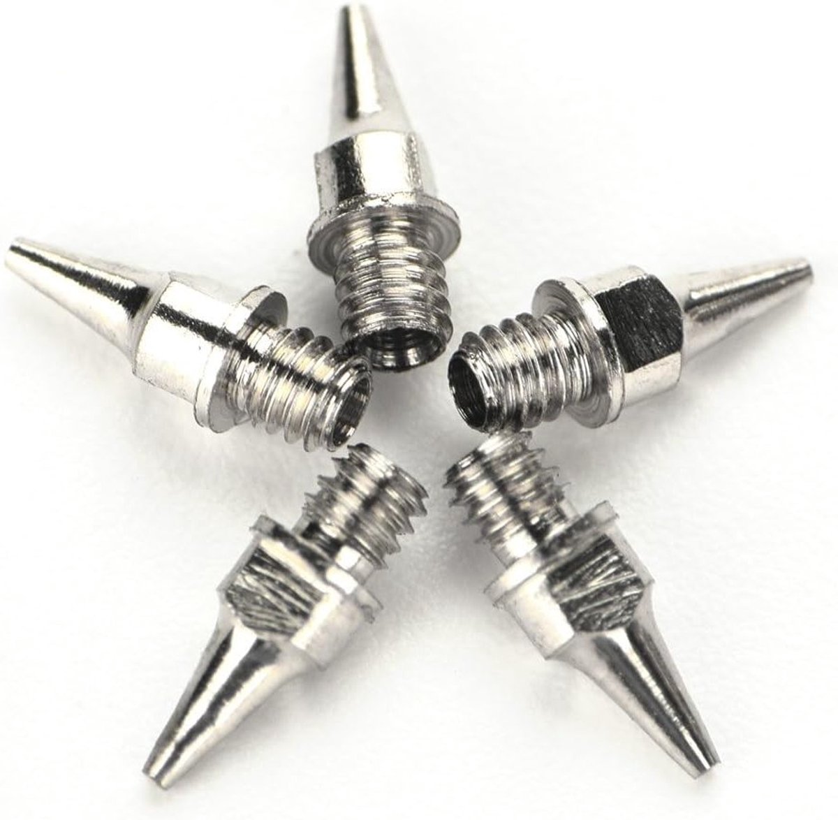 Set van 5 Airbrush Naalden 0.2/0.3/0.5mm - Accessoires voor Verfspuiten, Gravity Feed en Vervangingen voor Airbrushgebruik
