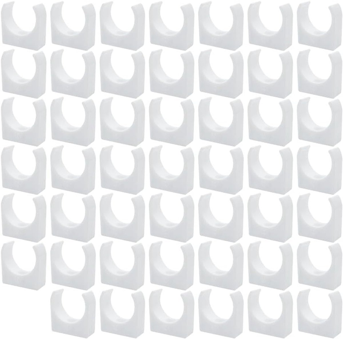 48 Stuks U-vormige Buisklemmen voor Waterbuizen met een Binnen Diameter van 25mm, Perfect voor Bevestigen en Ondersteunen