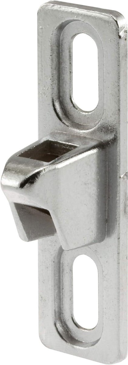 Keeper voor Schuifdeuren - Schuifdeuronderdeel - Deuren Beveiligen - Verstelbare Schroefsleuven - 3/4 inch - Verzinkt
