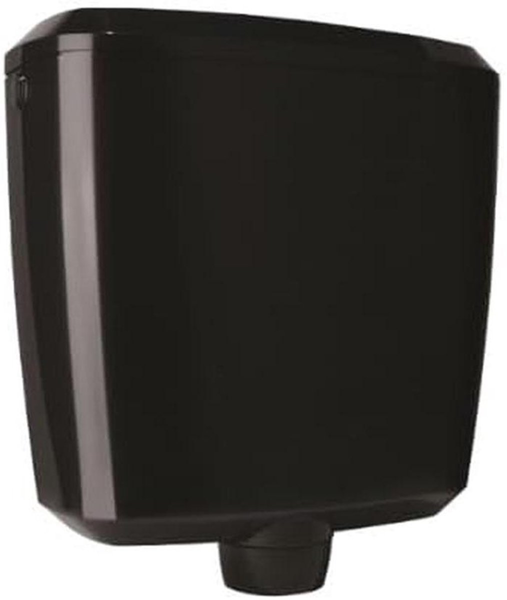 Spoelbak - Toiletspoeler - Waterbesparend Spoelen - Start-Stop Functie - 3-9 Liter - Zwart