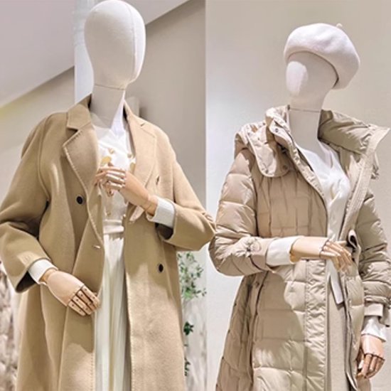 Dames Mannequin - Etalagepop Buste - Kleding Presenteren - Afneembare Kop en Armen - Verstelbaar 140-190 cm - Zilver — afbeelding 4
