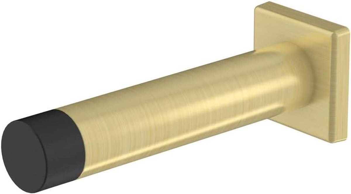 Deur Stopper - Muur Beschermer - Schade Voorkomen - Eenvoudige Installatie - 3 Inch - Geborsteld Goud