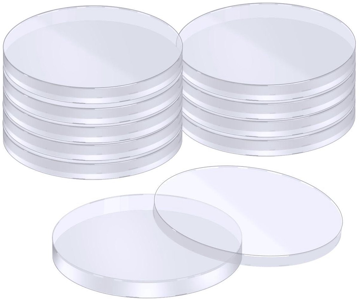 Plastic Petrischalen - Agar Platen - Celcultuur Experimenten - Ethyleenoxide Gesteriliseerd - 150 x 15 mm - Transparant