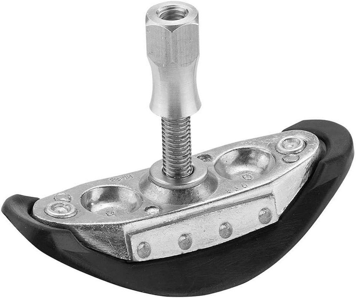 Grip voor Voetsteunen - Voetsteun Houder - Fiets Onderdelen - Voorwiel Montage - 31 mm - Zwart