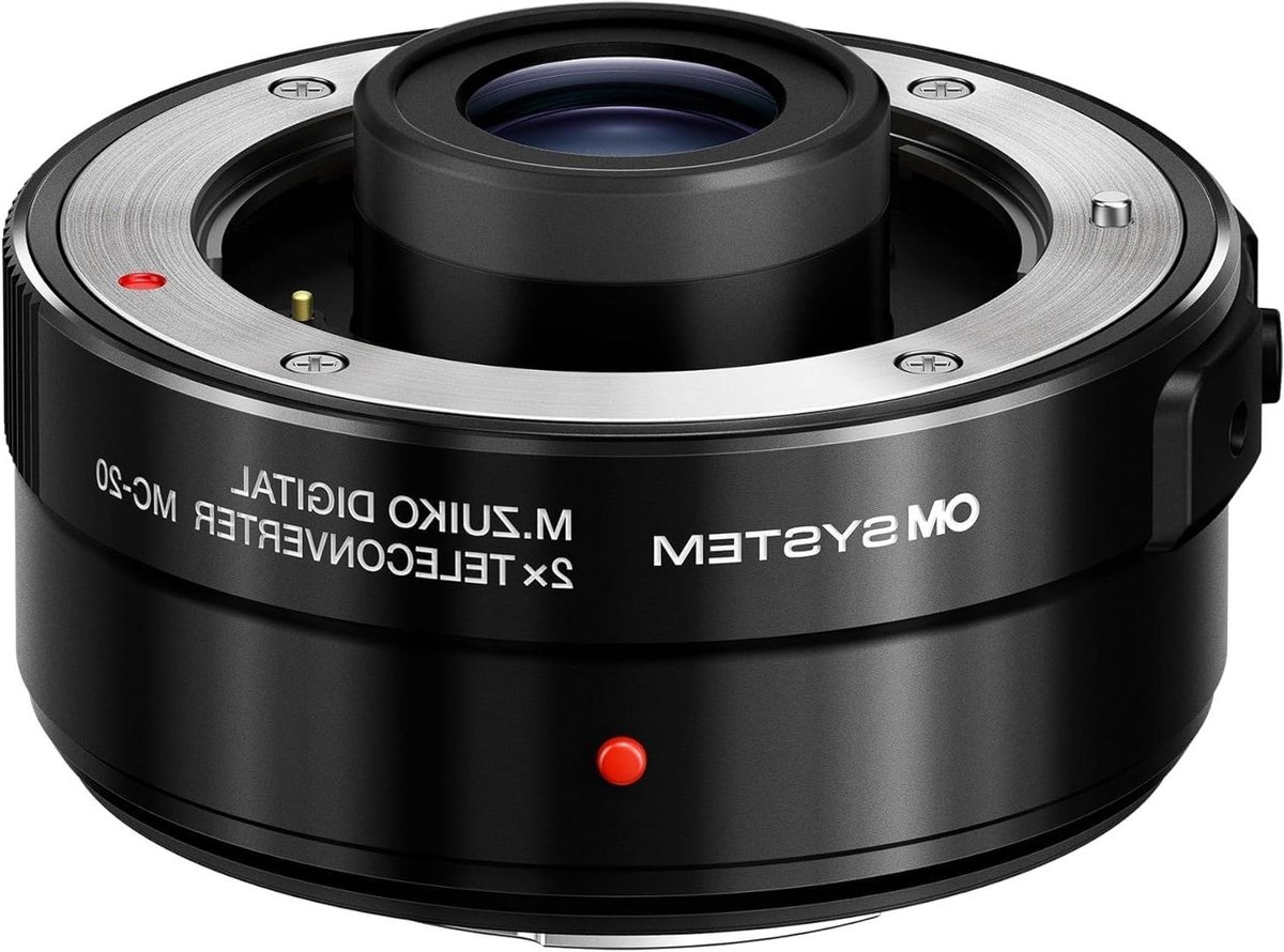 Teleconverter Lens - Brandpuntsvergroter - Verdere Motieven Vangen - 2x Vergroting Weerbestendig - 150 Gram - Zwart