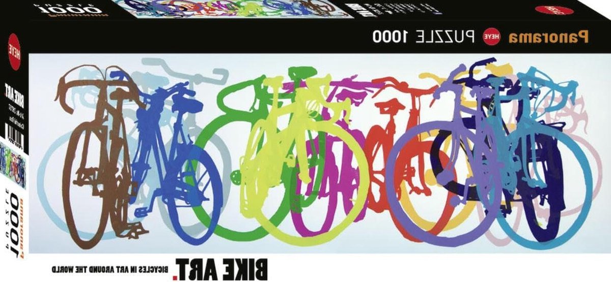 Kleurrijke Puzzel - 1000 Stukjes - Ontspannen Tijdverdrijf - FSC Gecertificeerd - 1000 Stukjes - Wit