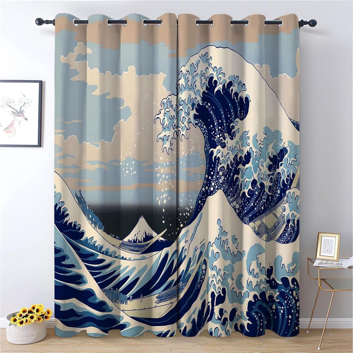 Verduisterende Gordijnen - Raambekleding Panelen - Slaapkamer Decoratie - Drievoudige Weef