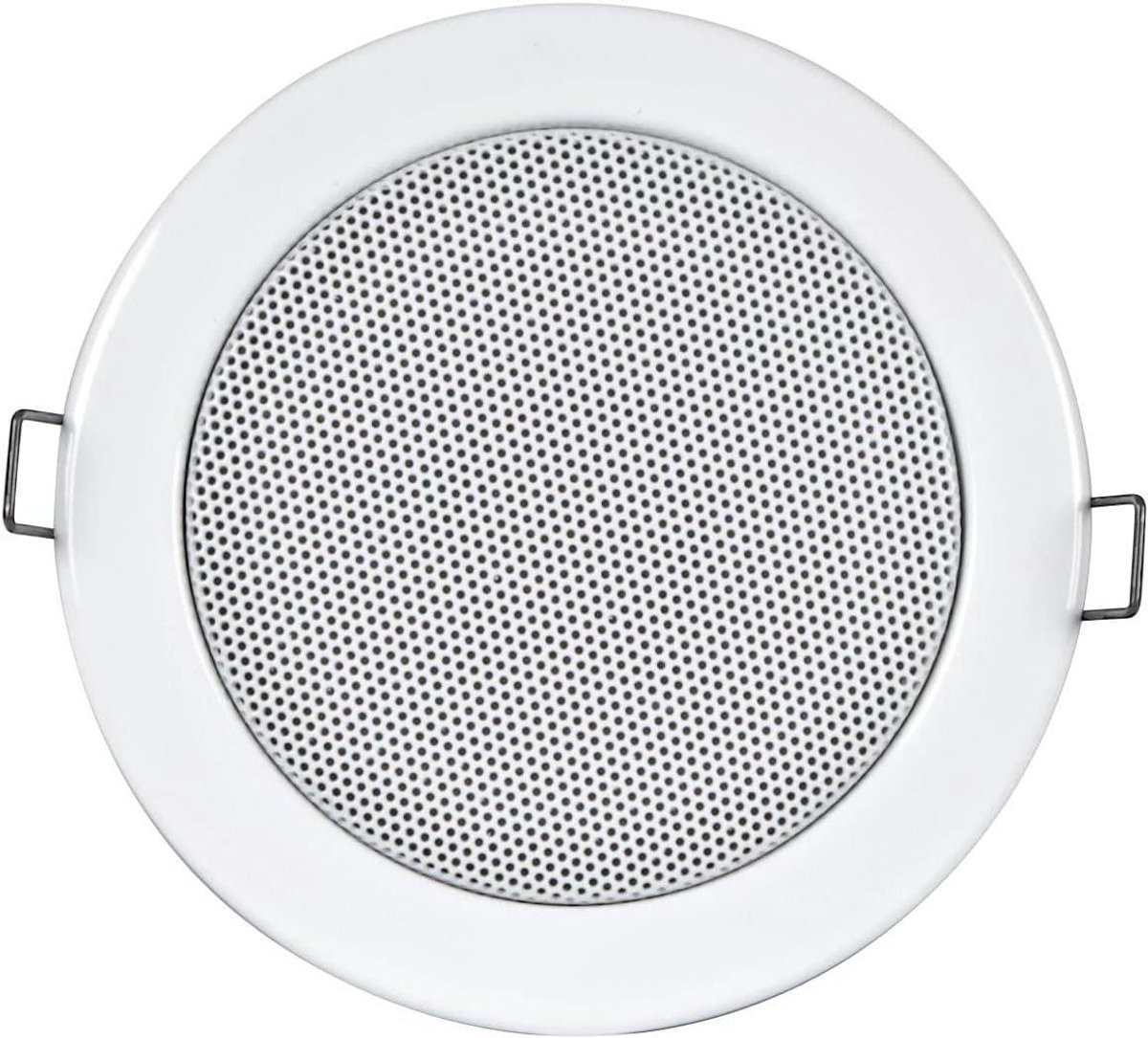 Plafondluidspreker - Inbouwluidspreker - Muziek afspelen - Met tweeter - 3 inch - Wit