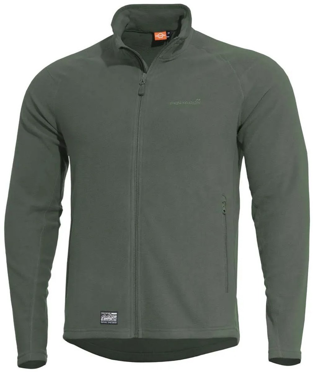 Pentagon Arkos Sweatshirt Met Rits Man Groen
