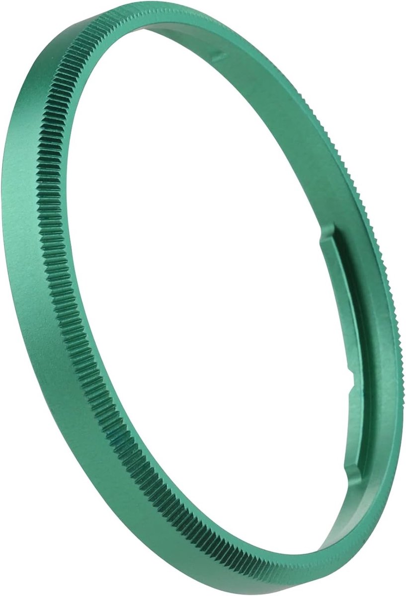 Groene metalen decoratieve cameraring voor RICOH GR3X/GRIIIX - Camera accessoires, vervangt GN-2 en RRC-GR3XE, ideaal voor fotografie en videografie