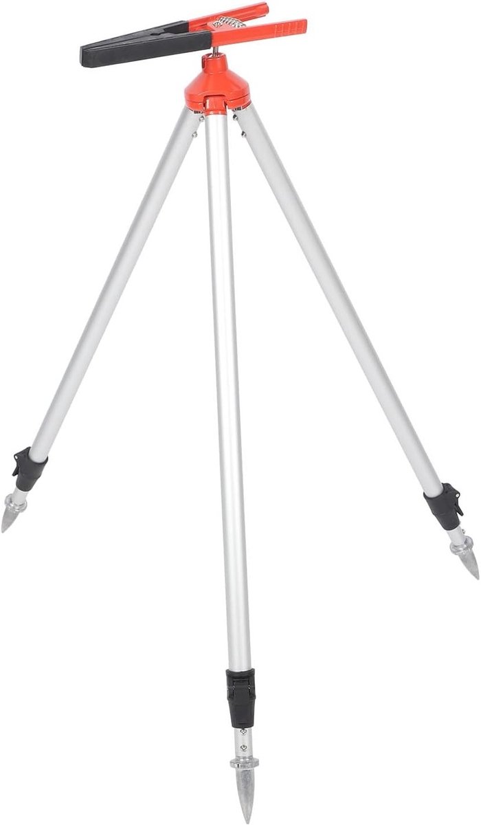 Verstelbare Aluminium Prism Pole Statief, 75-120 cm Inklapbaar en Stabiel met Draagtas, Ideaal voor Bouwprojecten en Landmeetkundige Toepassingen